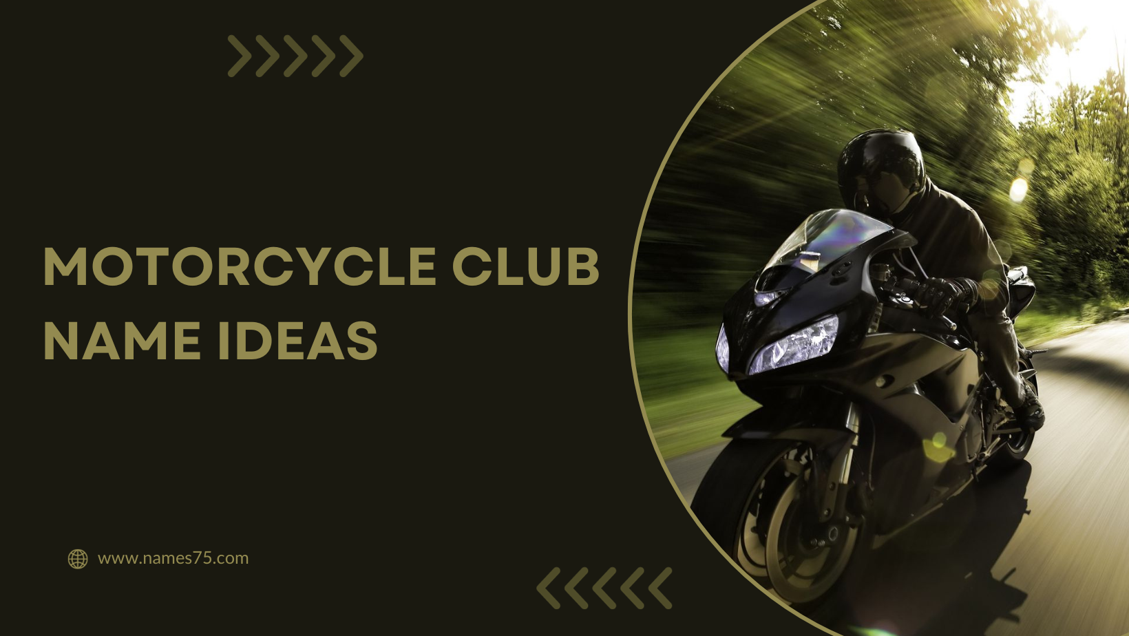 Motorcycle Club Name Ideas